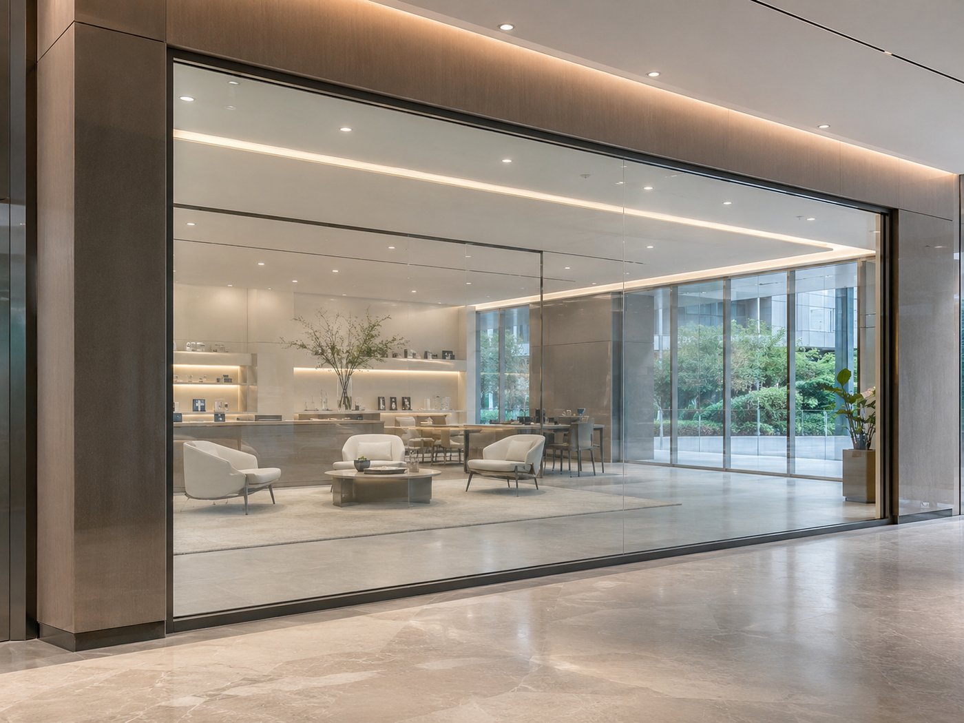 Clear glass