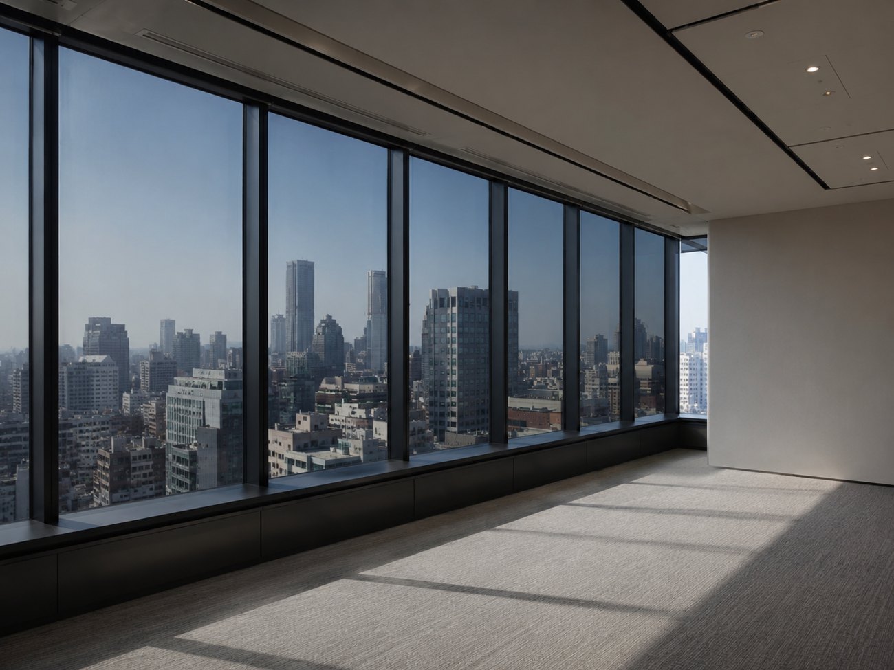 Office window clear